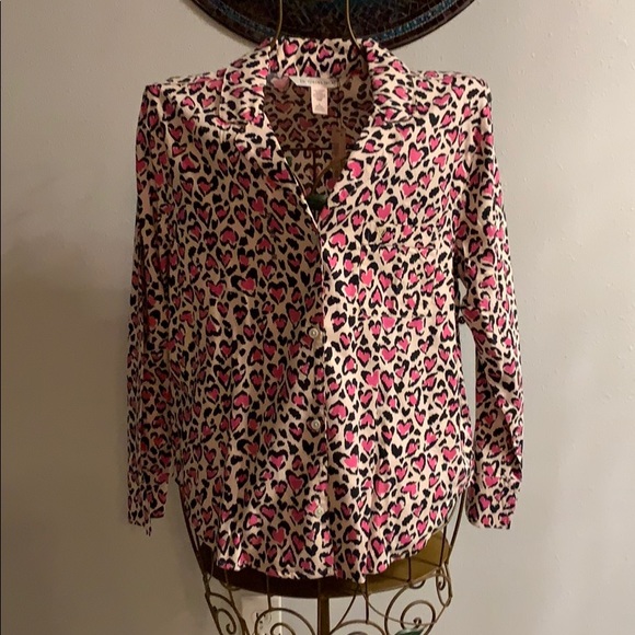 Victoria's Secret Other - Victoria’s Secret Lightweight Flannel Sleep Top